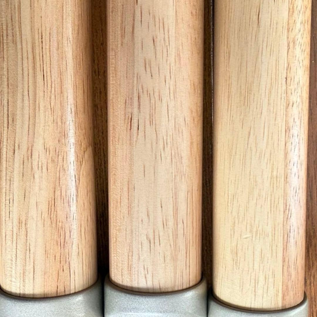エコ手すり 6本セット　木製　縦横両用　転倒防止　歩行補助　介護