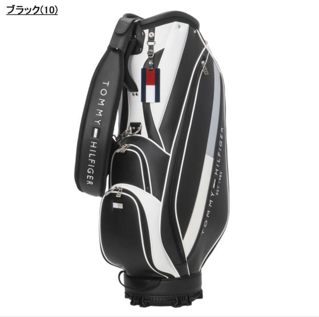   ゴルフバッグ ブラック／ホワイト