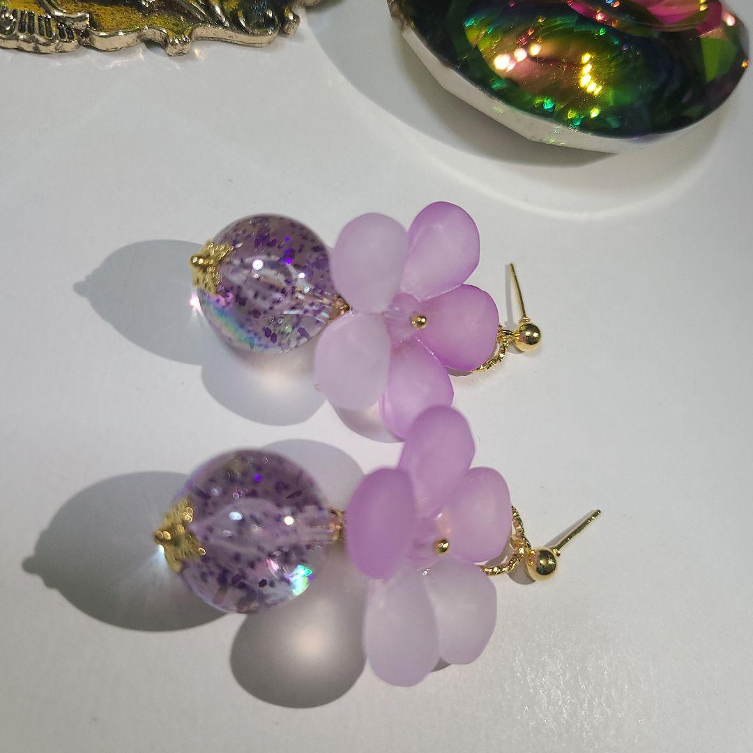 ハンドメイドピアス1667