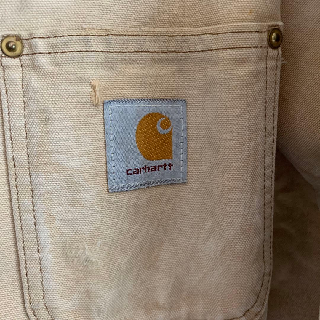 carhartt ブルゾン　古着　ベージュ　Lサイズ
