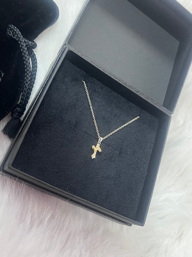 ジャスティンデイビス DARLING CROSS ネックレス ‪‪❤︎‬꒷꒦