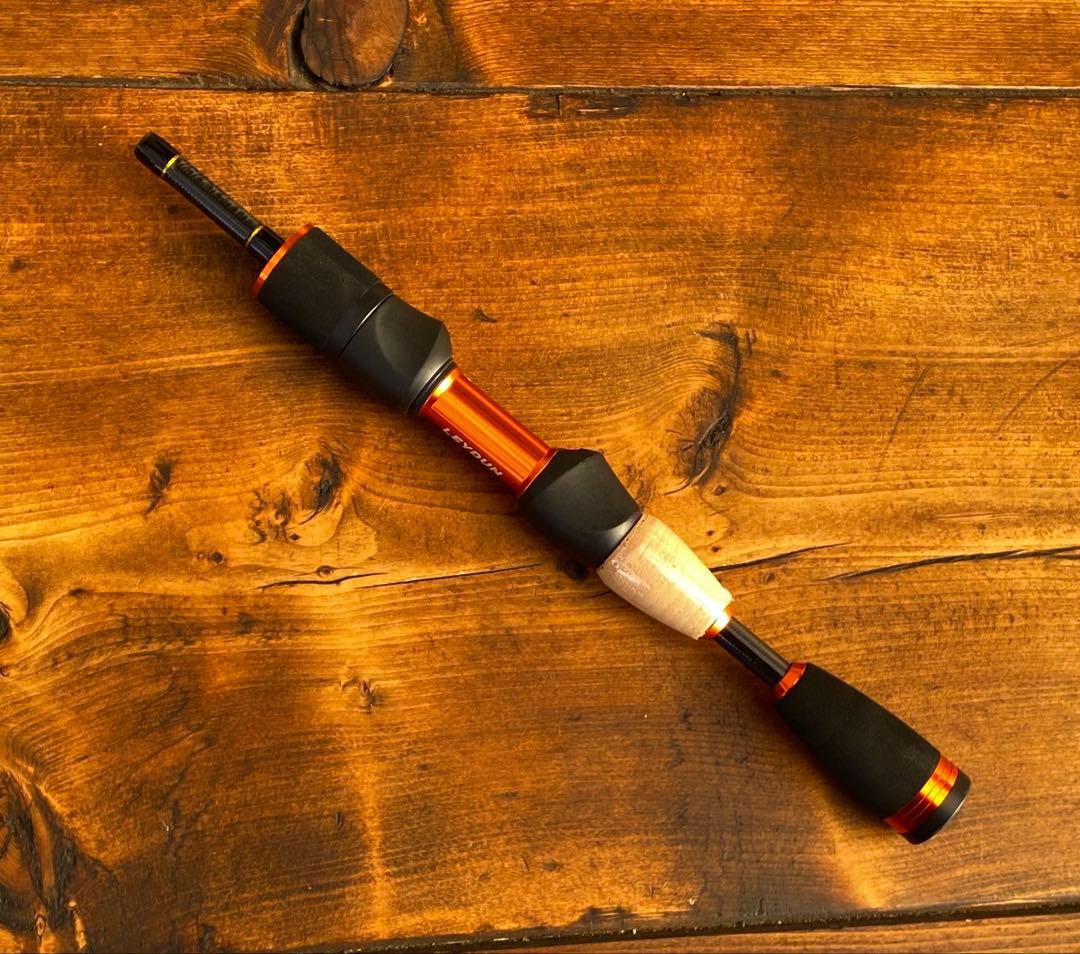 超軽量　カーボンロッド　8ピース　パックロッド　バスロッド　トラベルロッド　渓流