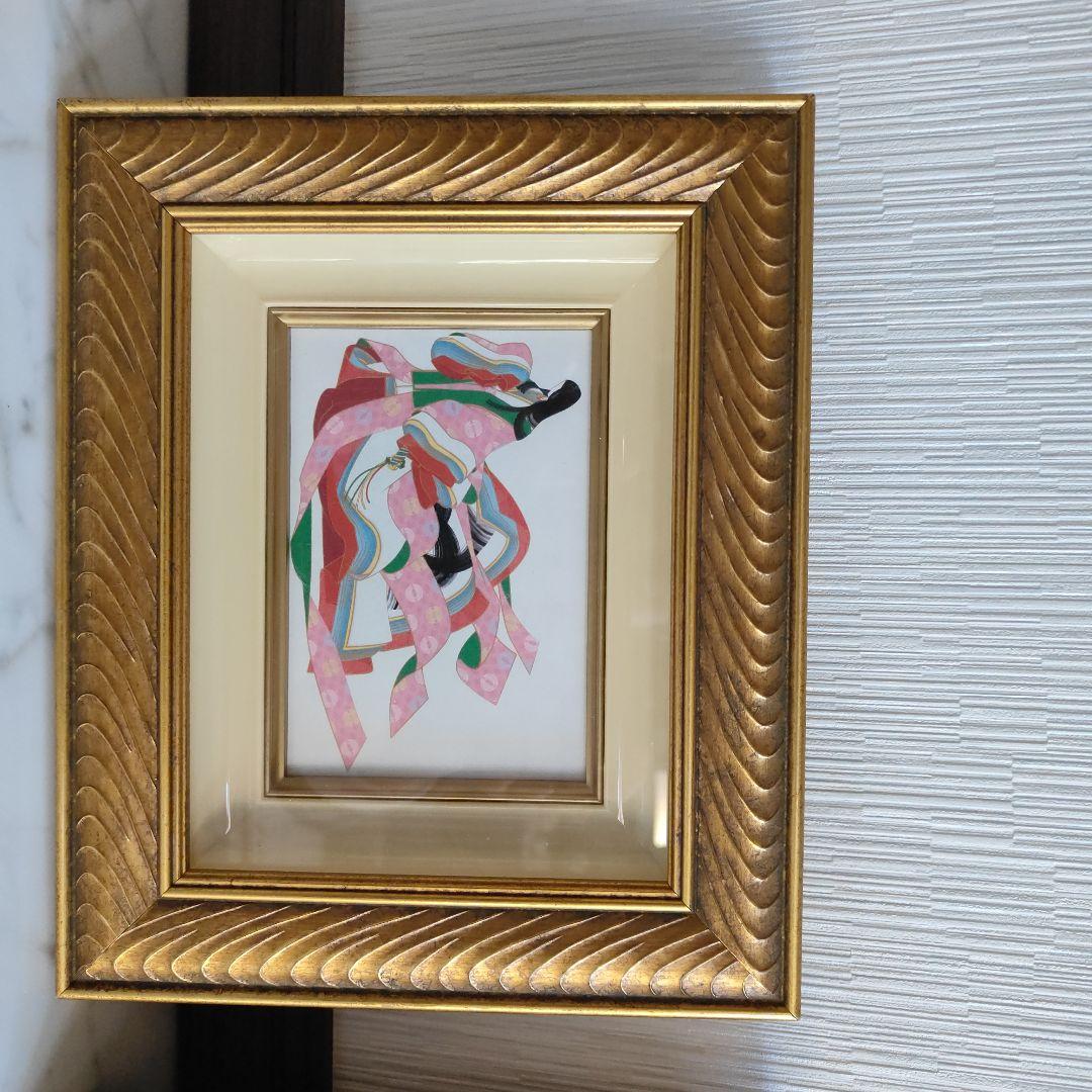 【貴重】アンティークゴールド装飾フォトフレーム額縁