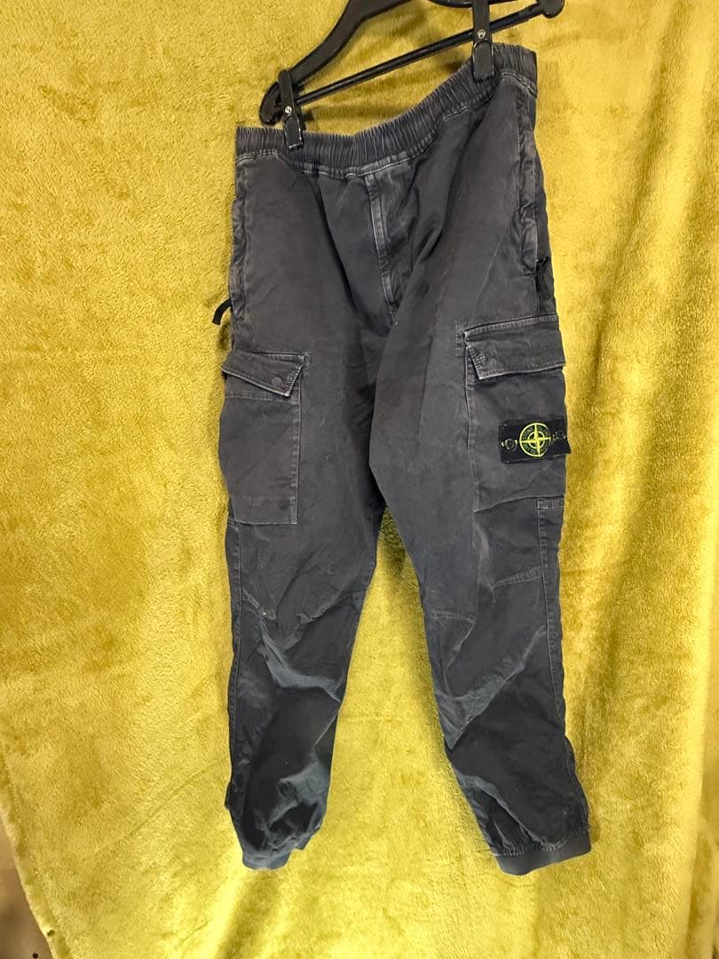 STONE  カーゴパンツ W36 ブラック