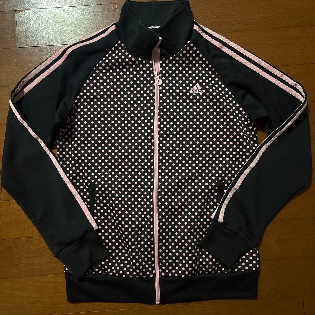 裕*様 adidas ドット ジャージ ピンク