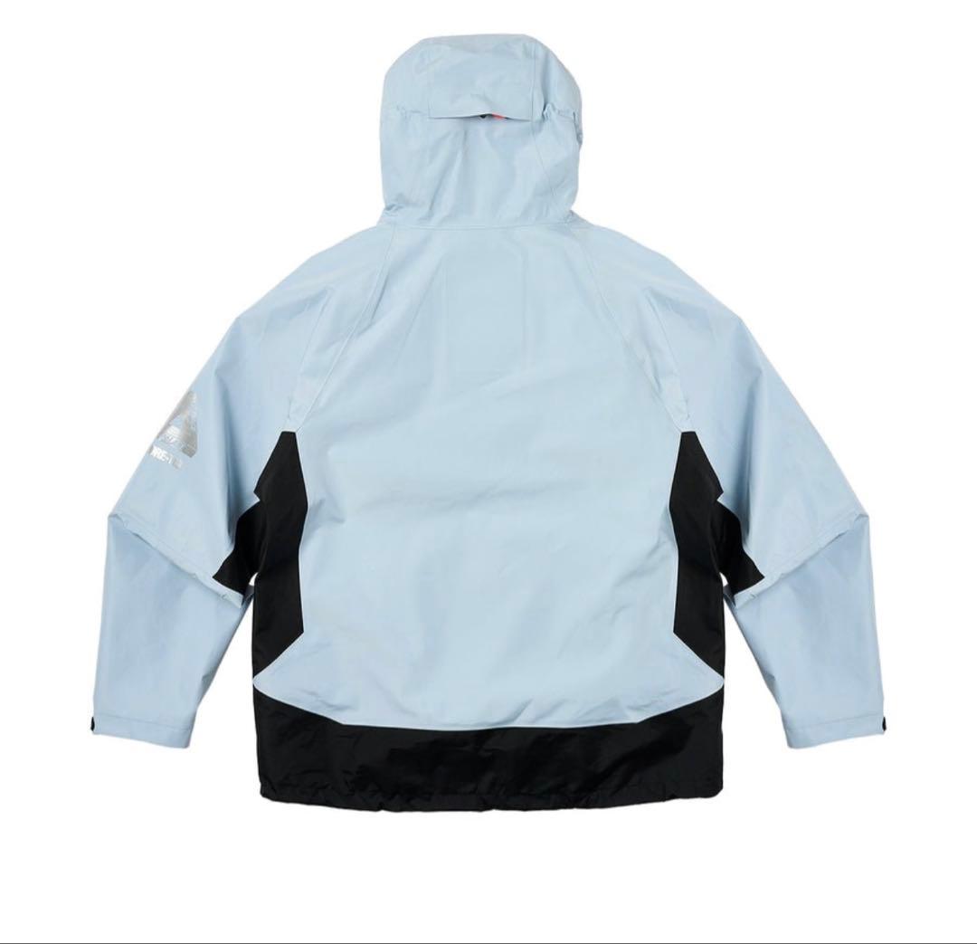 パレススケートボーズ GORE-TEX 3L ダウン ジャケット ブルー