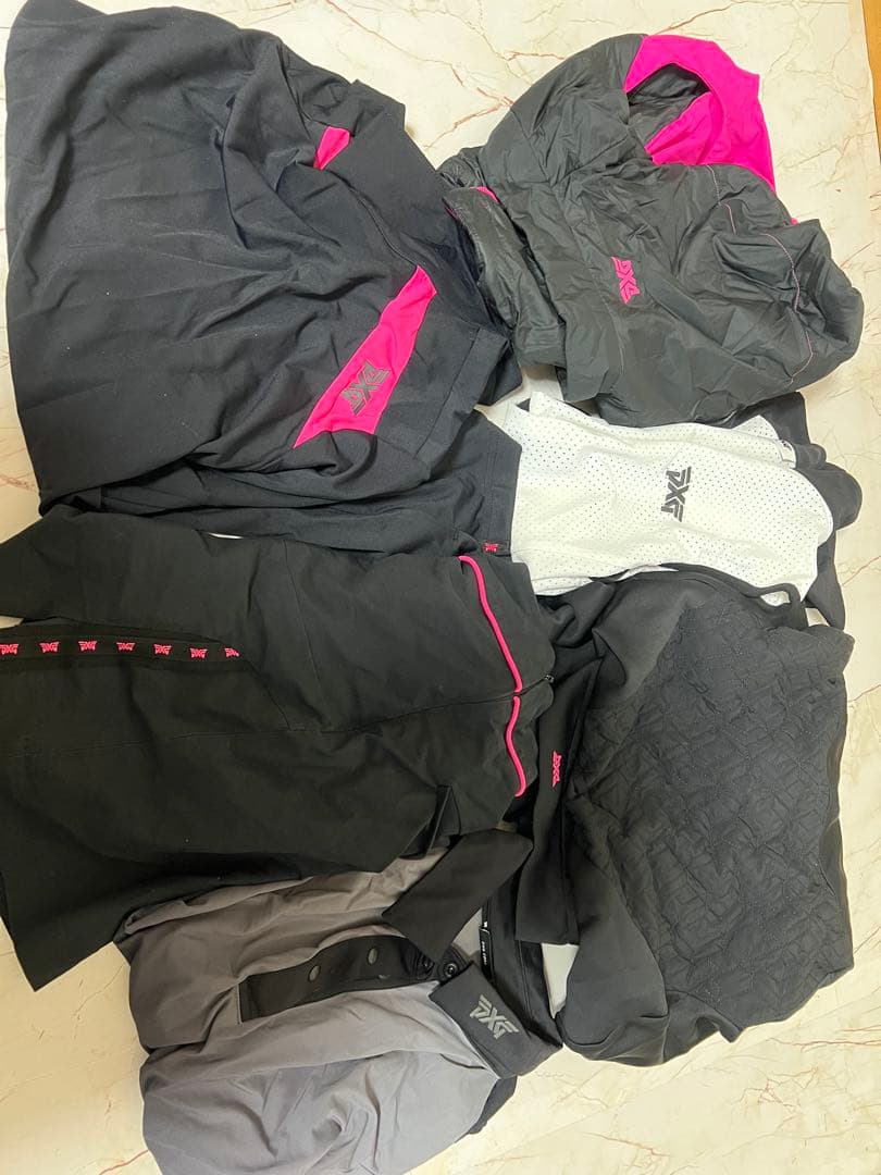 PXGレディース6着夏物ゴルフウェアトップススカート