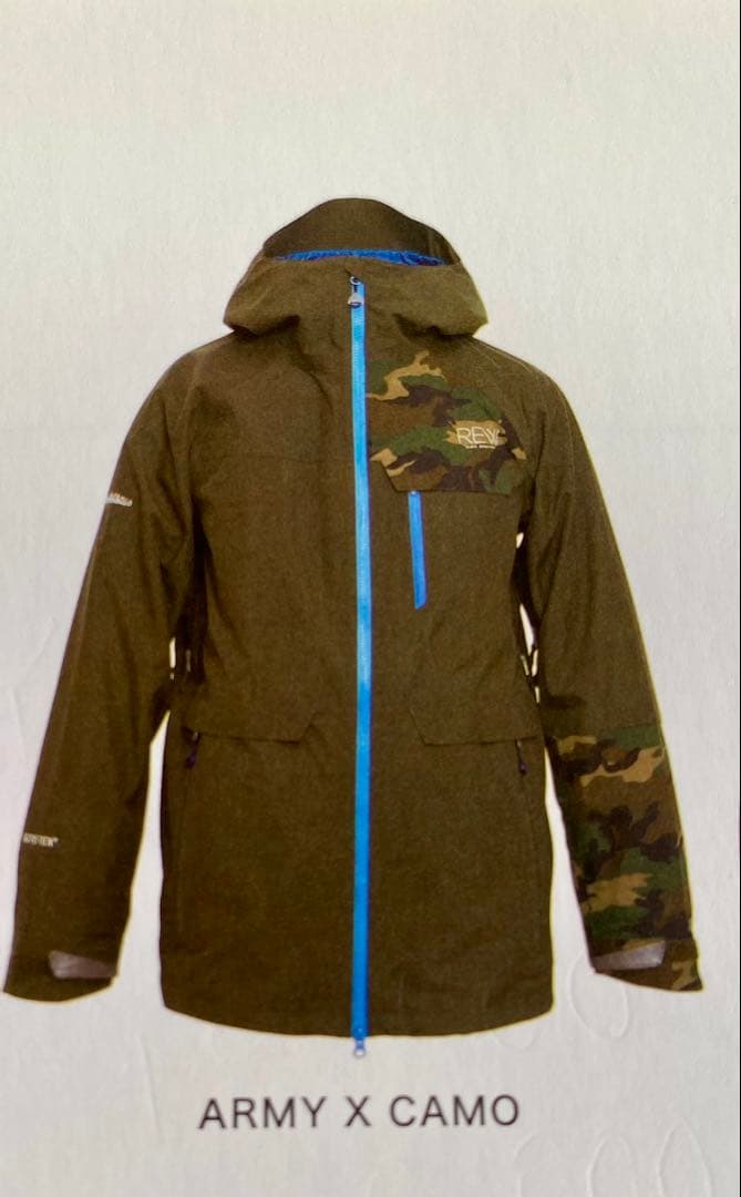 【美品】REWアールイーダブリュKAMIKAZE JKT20 カーキジャケットM