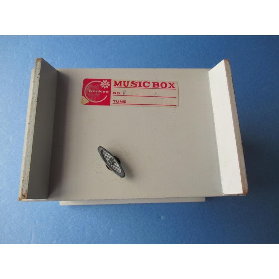 年代物◎やなせたかしピエロのアクセサリーケース◎オルゴール付き小物入れあんぱん