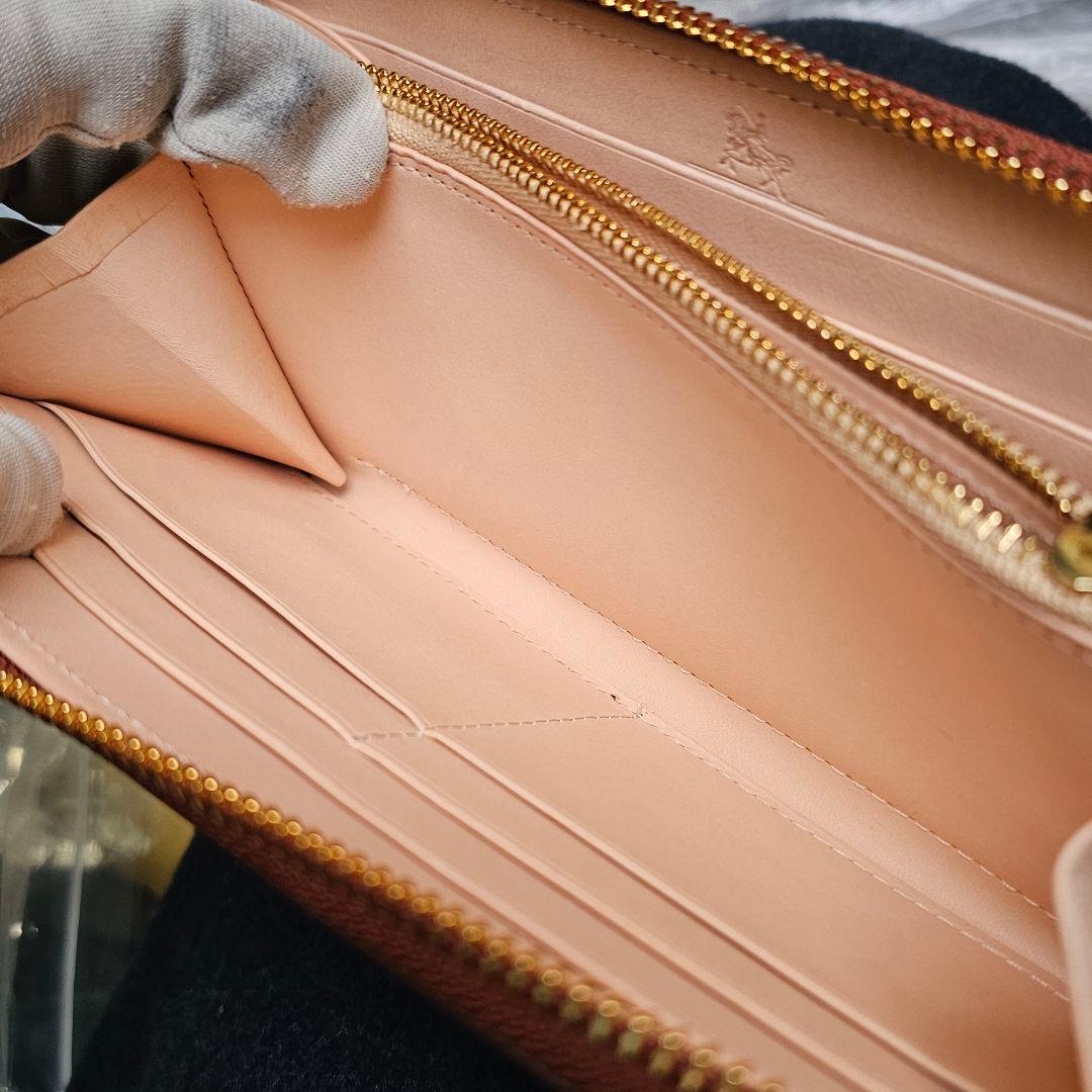 ココマイスター COCOMEISTER ブライドル グランドウォレット ヘーゼル