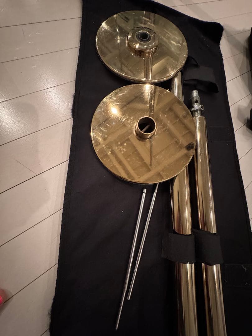 ポールダンス用ポール　ゴールド