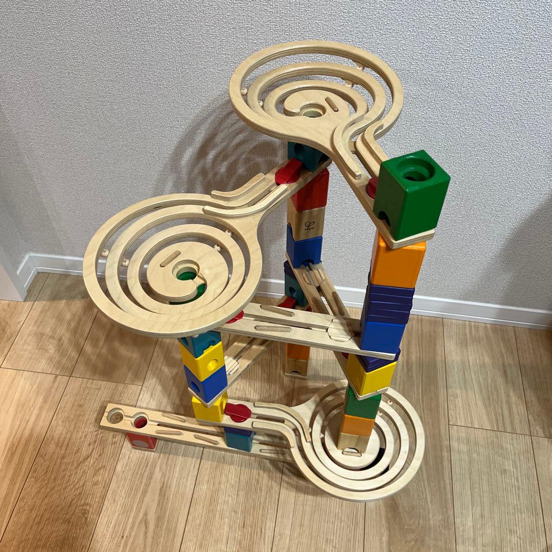 【ゆか】クアドリラ ツイスト&レールセット　別売り鉄琴パーツと蓄光ビー玉