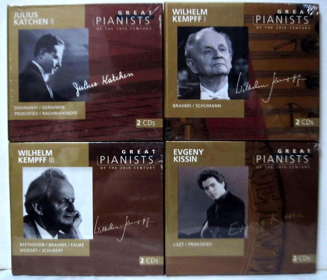 Great Pianists 20世紀の偉大なるピアニストたち 71点(未開封)