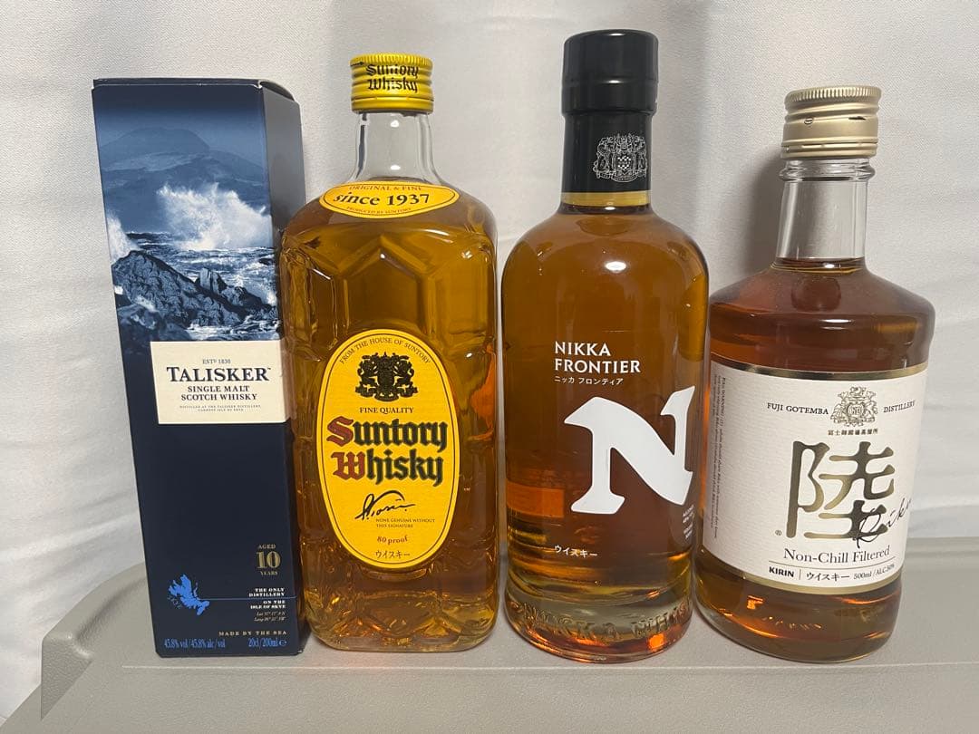 ウイスキー　角タリスカーニッカフロンティア陸セット