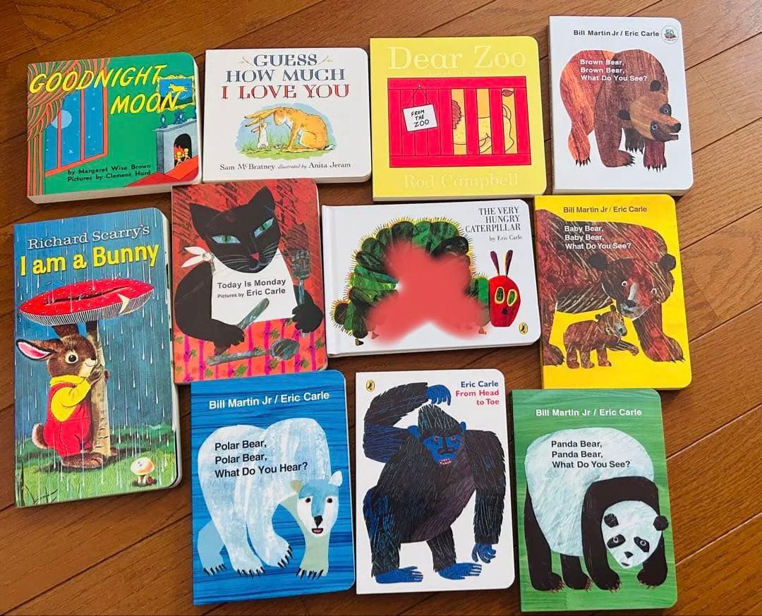 TM Eric carle/brown bear絵本セット10冊