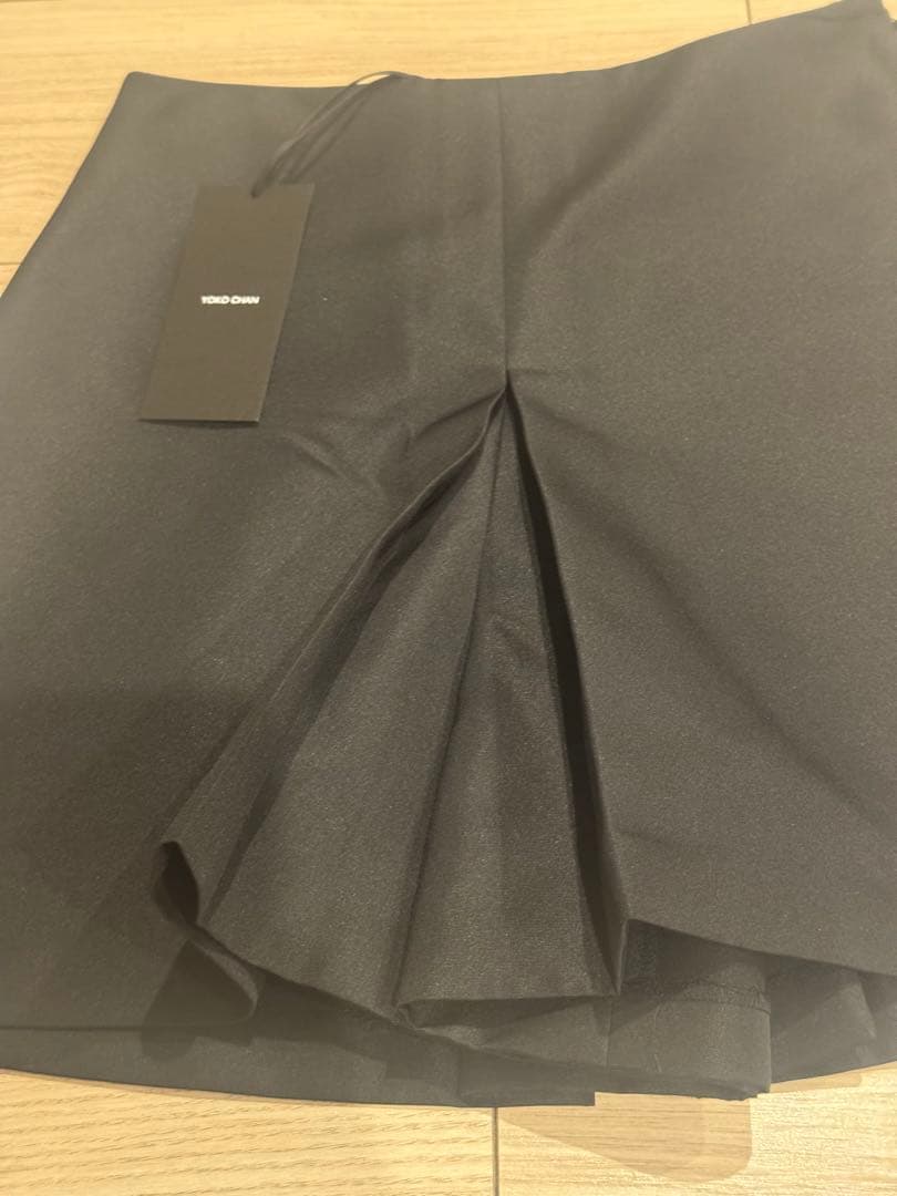 YOKO CHAN 新品未使用ブラック プリーツ キュロット Fサイズ