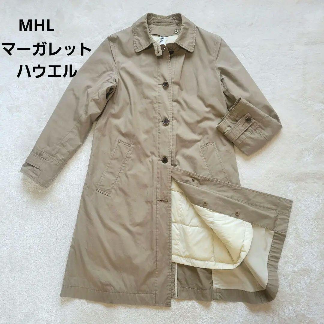 2way✨ダウンライナー付き　MHL　ステンカラーコート　トレンチコート