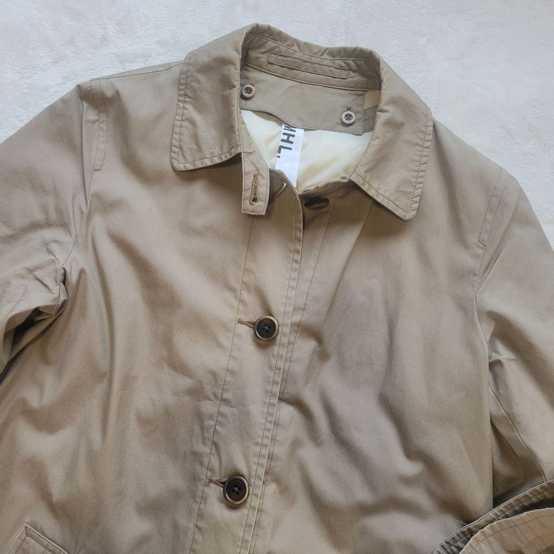 2way✨ダウンライナー付き　MHL　ステンカラーコート　トレンチコート