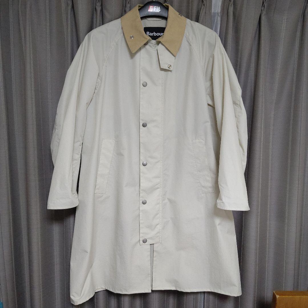 Barbour スプリングコート ホワイト ベージュ