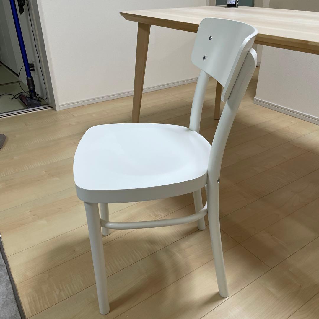 木製長方形テーブル IKEA ダイニングテーブル　ダイニングチェア2脚