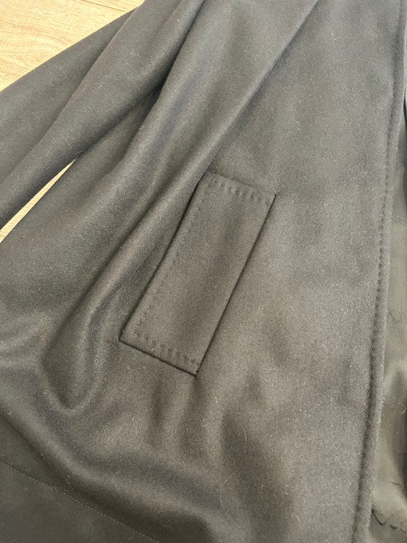 訳あり ヴィヴィアンウエストウッド カシミヤ混コート オーブボタン 黒 40