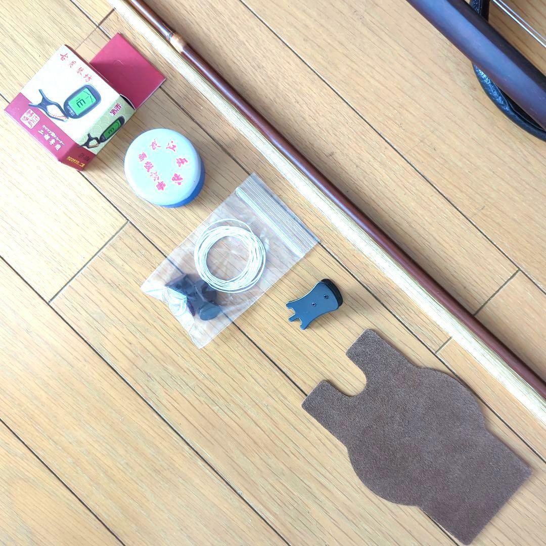 胡涵柔製作 明清老紅木 未使用 回紋頭二胡6