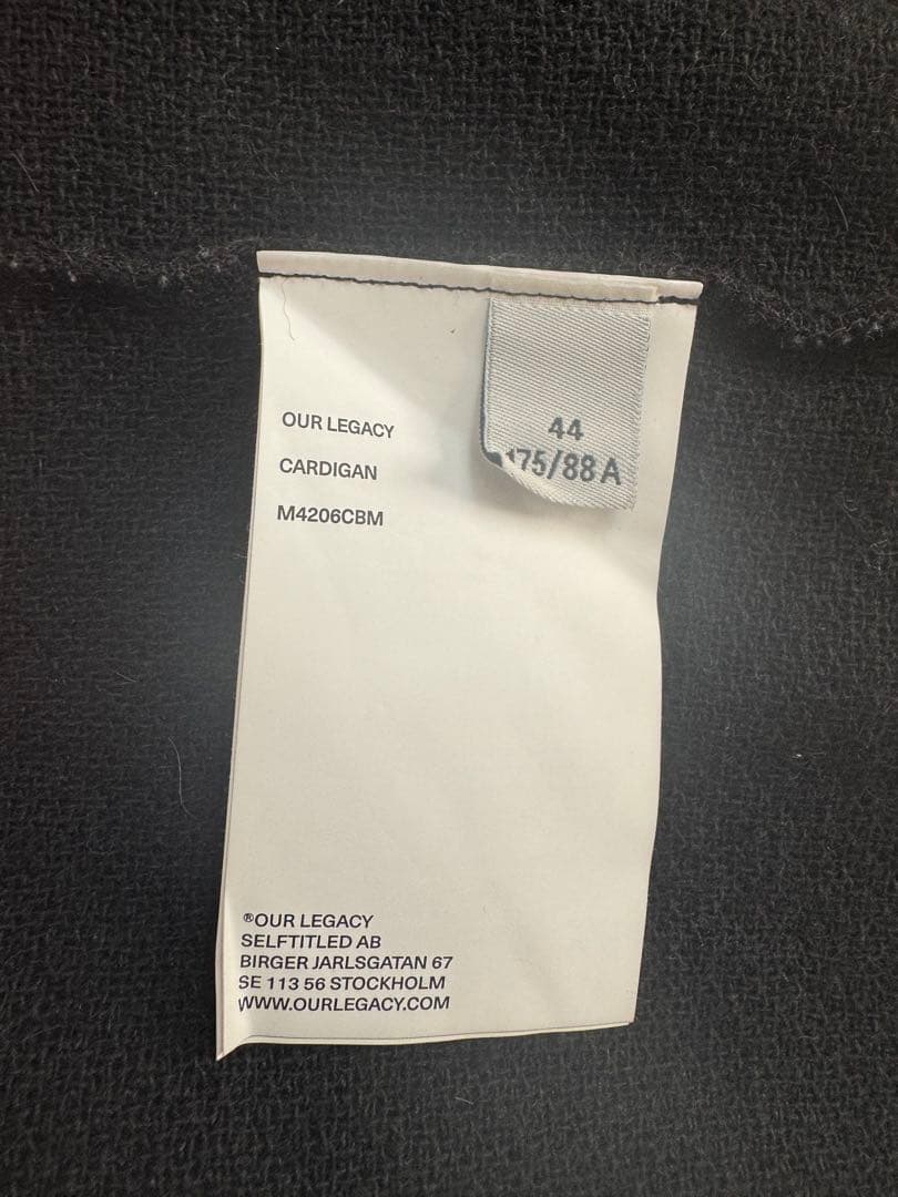 our legacy モヘアカーディガン　44