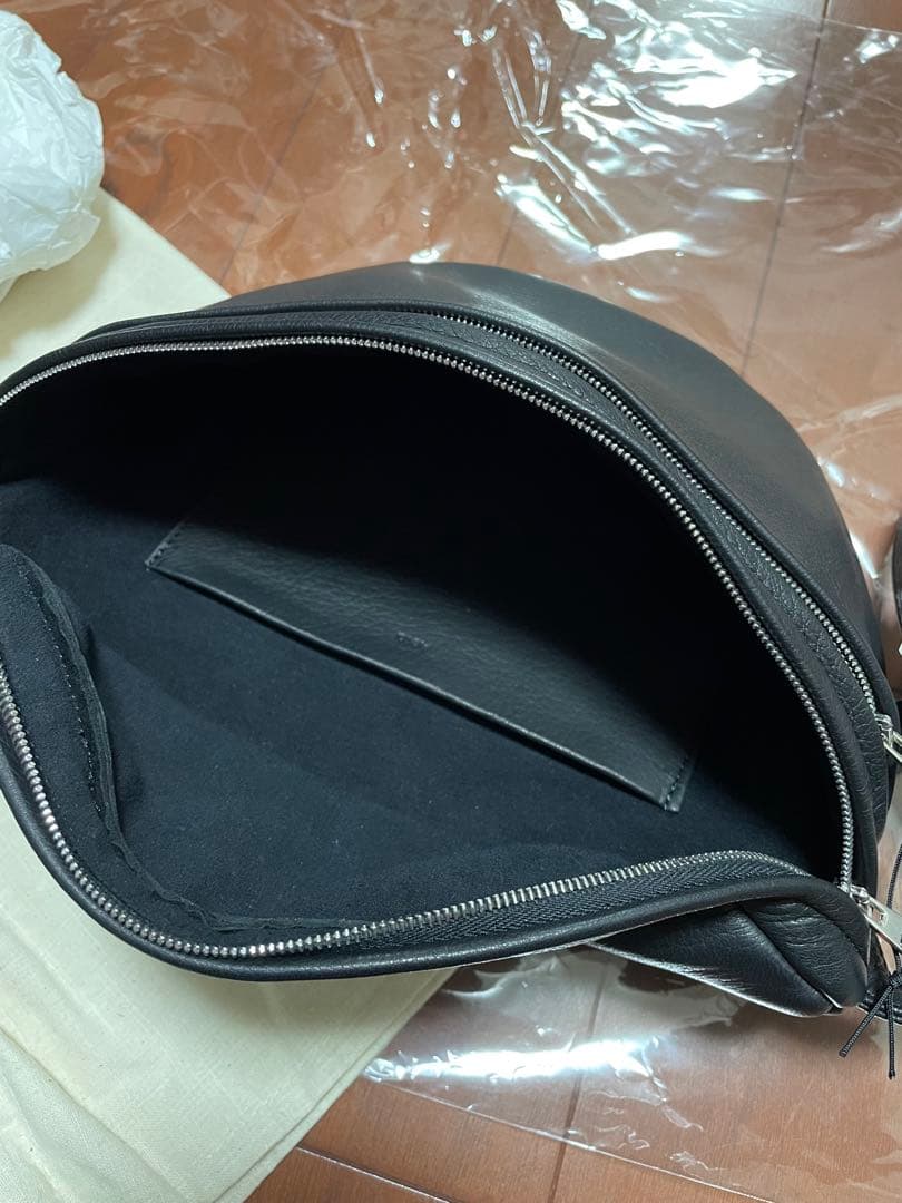 新品 定5.3万 Aeta アエタ ディア レザー ウエスト ポーチ M