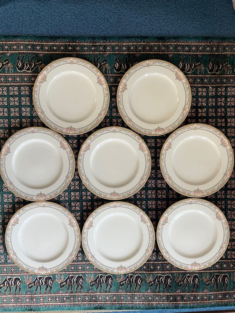 ノリタケ シャーロット ディナープレート8枚