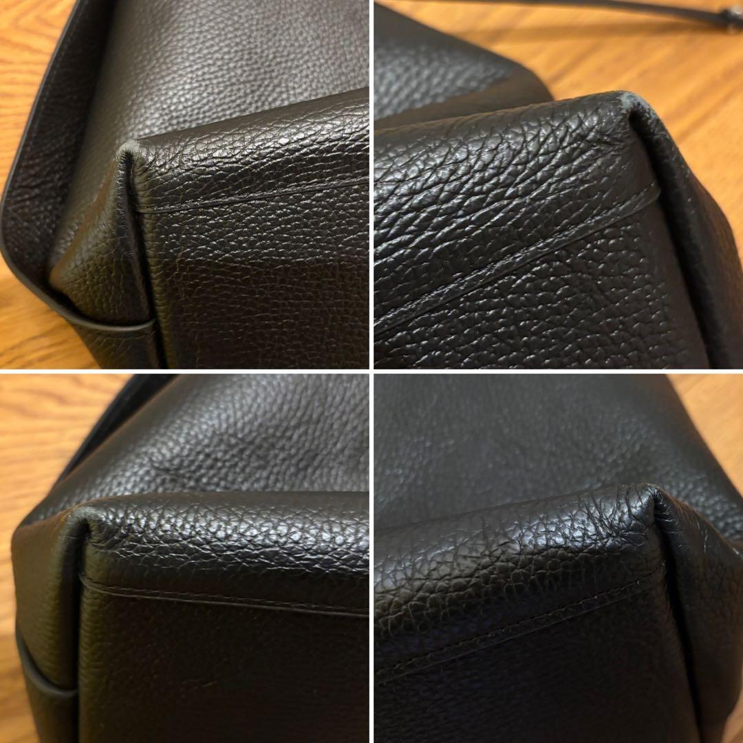 GIANNI CHIARINI ジャンニキャリー二 トートバッグ　黒　A4可