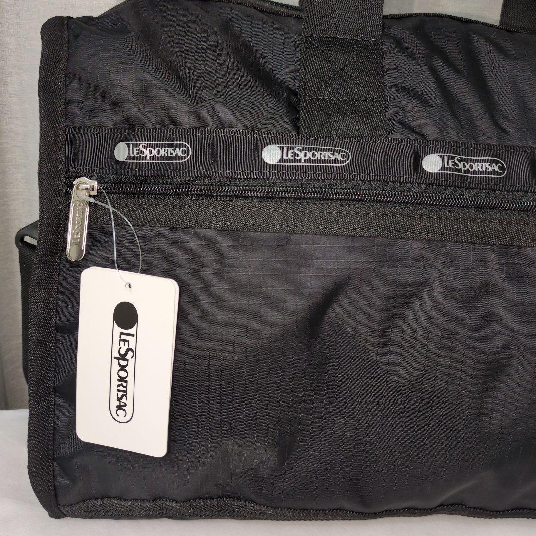 ■すーさん新品未使用LeSportsac ブラックボストン ミディアム