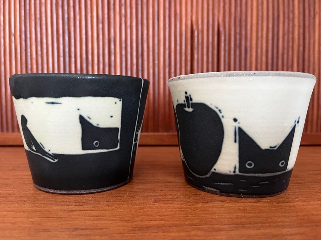 坂井千尋　プレートとフリーカップ　2セット