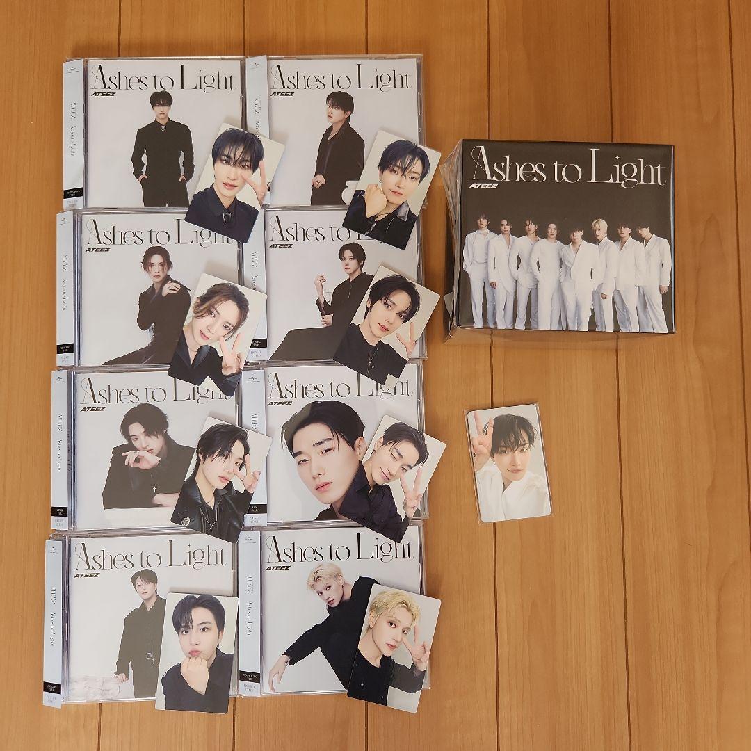 ATEEZ Ashes to Light ソロ 8形態 FC