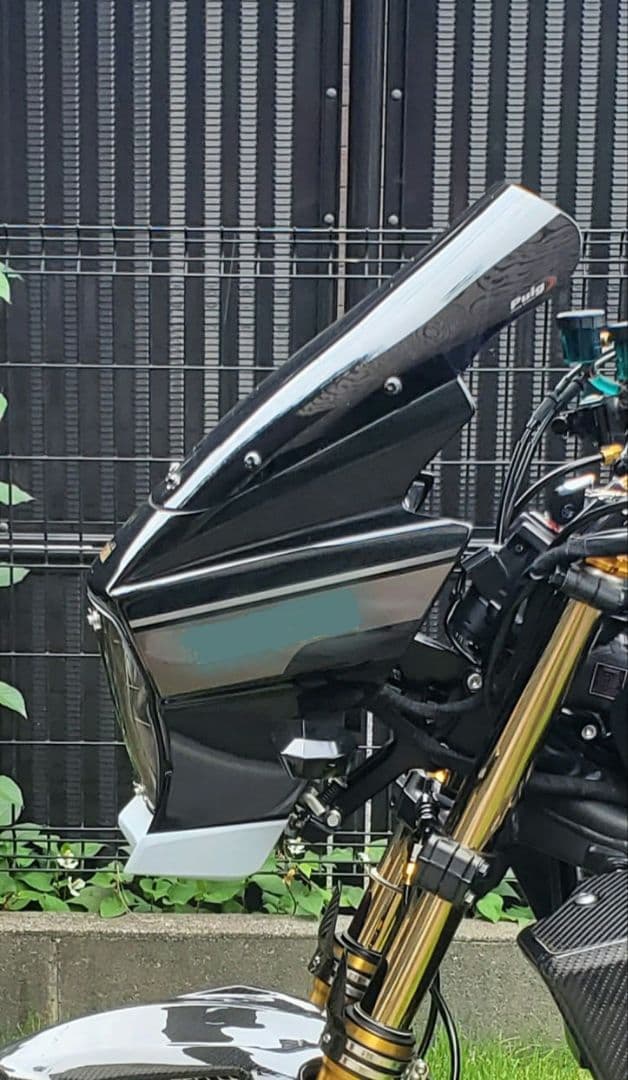ZRX1200ダエグ用　Ver2　カウルスポイラー