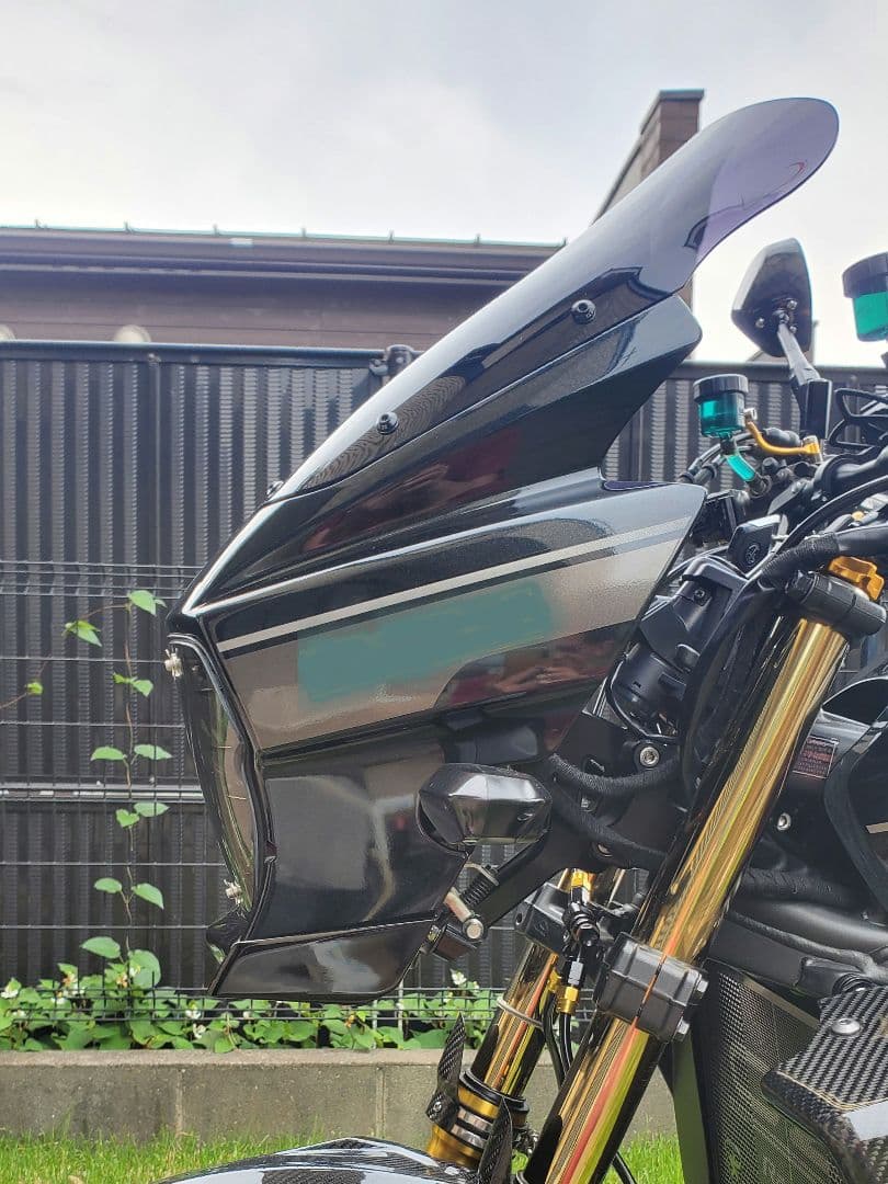 ZRX1200ダエグ用　Ver2　カウルスポイラー