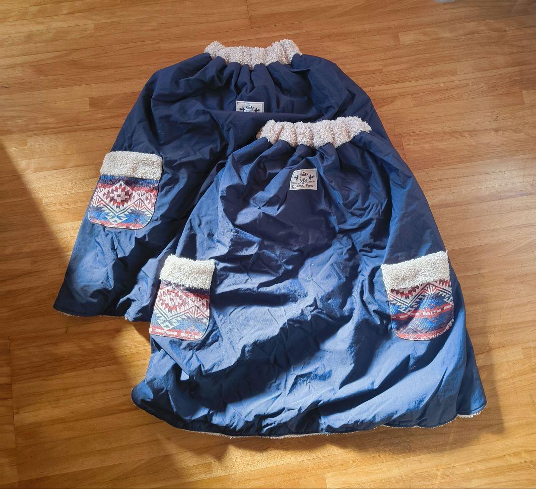 DORACO FIRST 子供乗せ自転車用ブランケット（ノルディック柄）×2