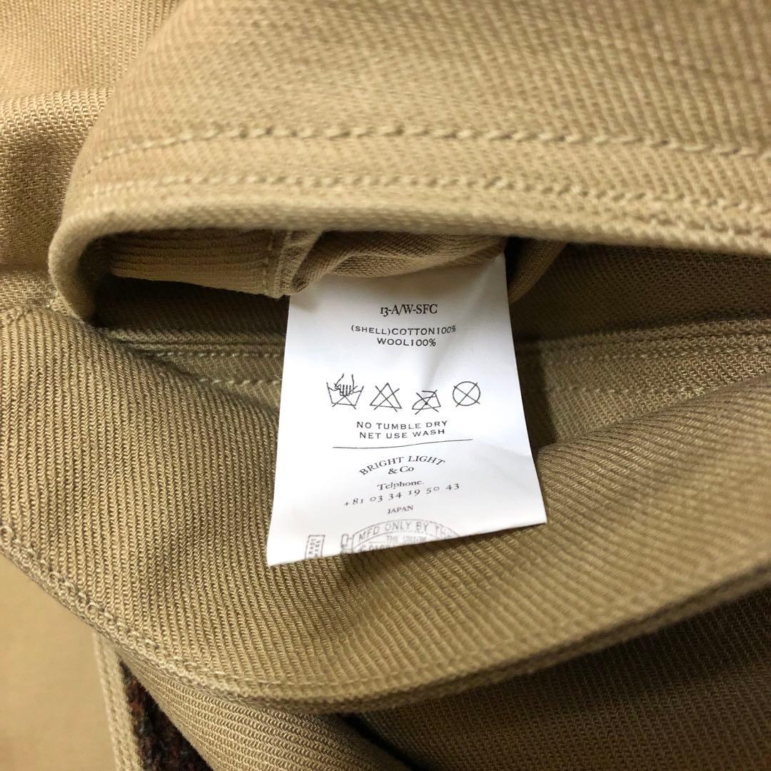 【定価14万】OLD JOEオールドジョーxハリスツイード36リバーシブルコート