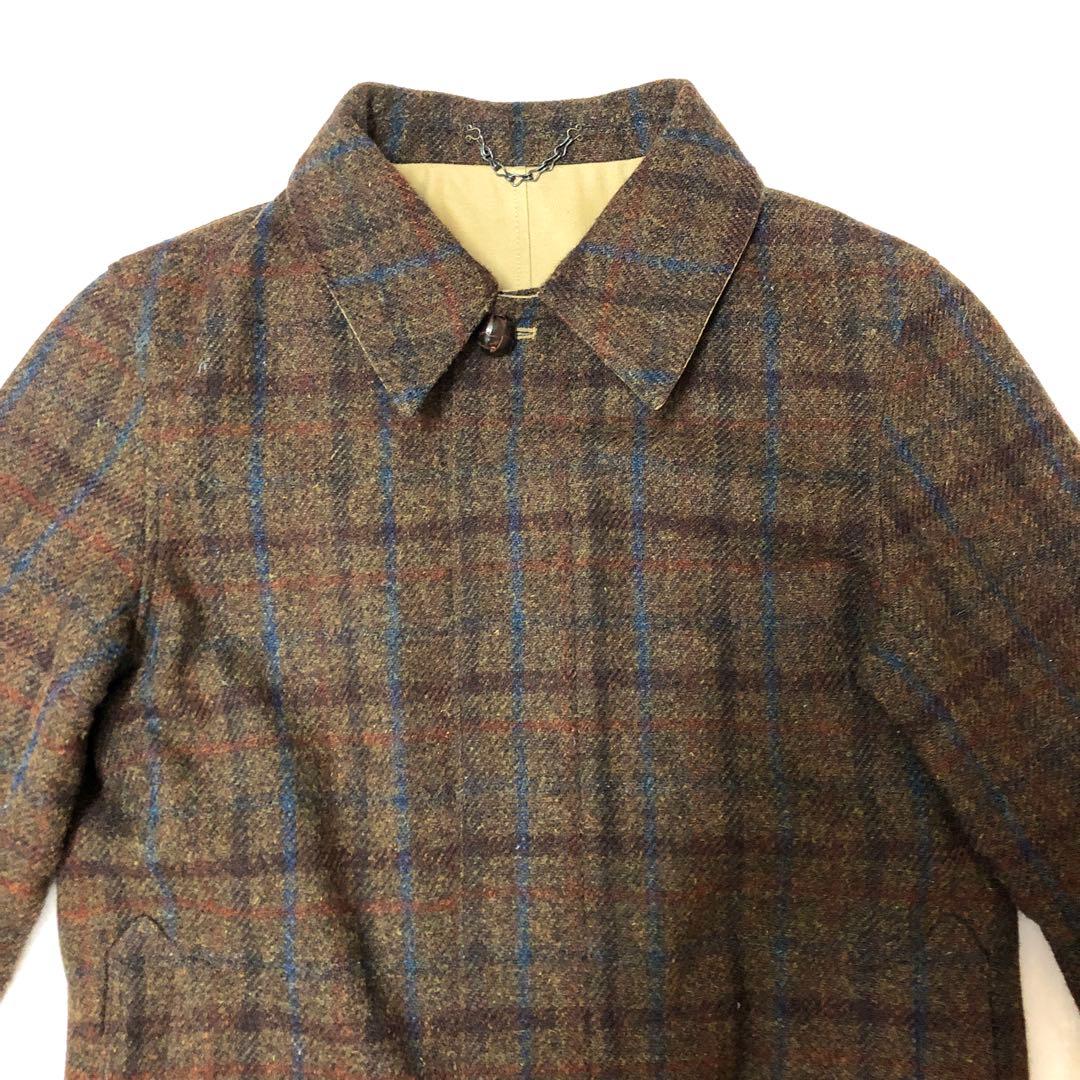 【定価14万】OLD JOEオールドジョーxハリスツイード36リバーシブルコート