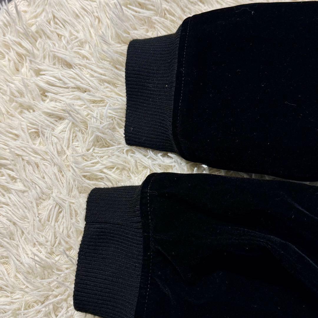 【美品】ブラックアイパッチ ドラゴン刺繍 ベロアジャケット 取扱注意