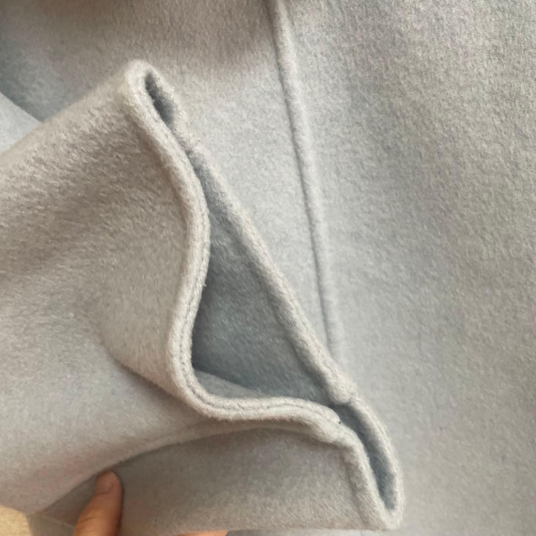 ballsey プレミアムウールリバーフーデットショートコート