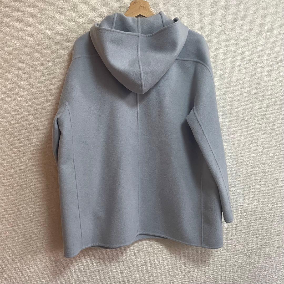 ballsey プレミアムウールリバーフーデットショートコート