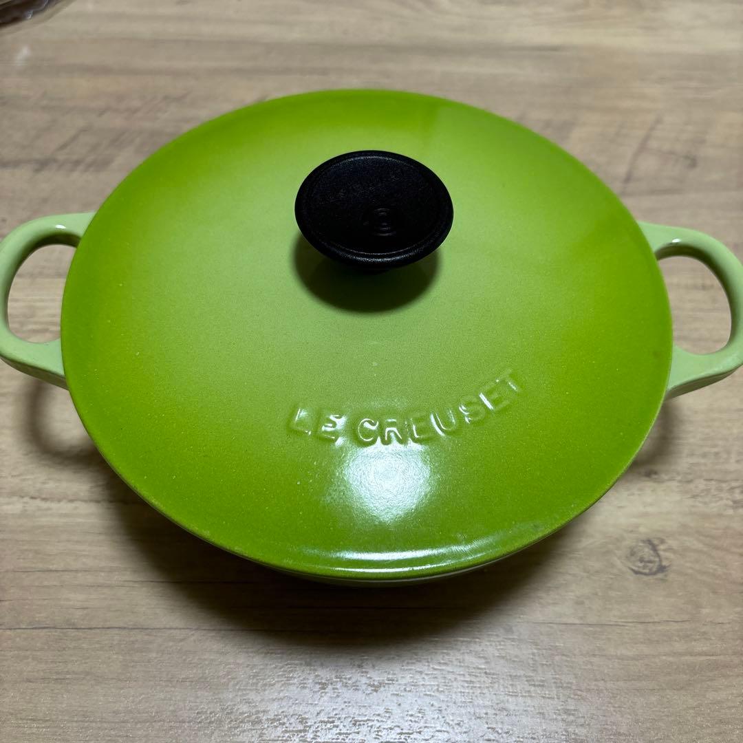LE CREUSET グリーン ミルクパン