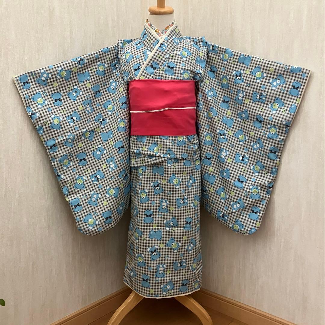 ぴょんさま専用七五三 着物上下セパレート ベビー袴 7歳 3歳　ハンドメイド