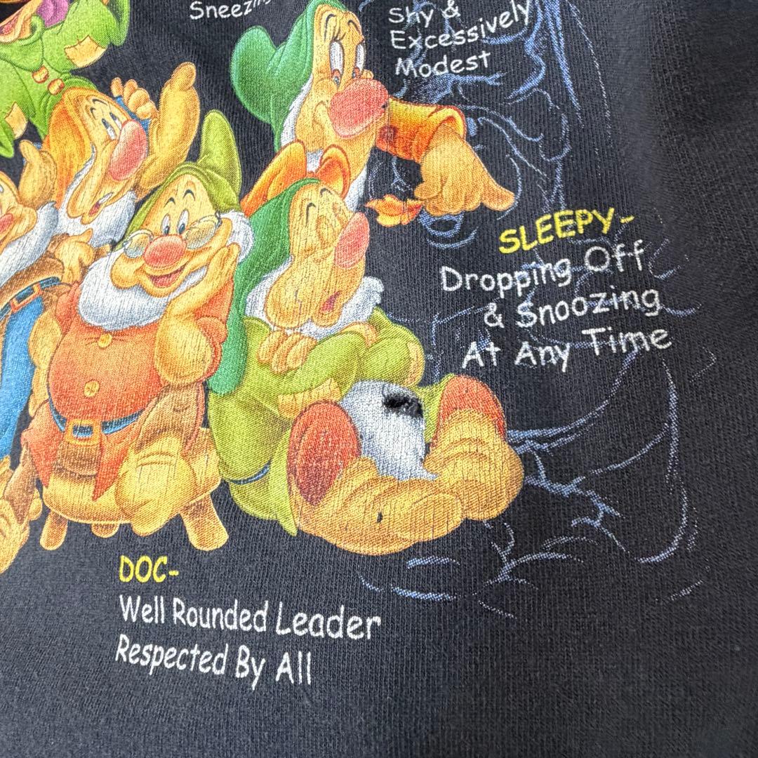 00s Disney ヴィンテージ七人のこびと TシャツXL藤ヶ谷太輔着用モデル