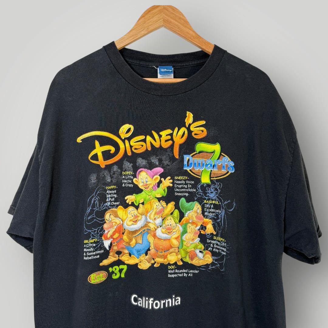 00s Disney ヴィンテージ七人のこびと TシャツXL藤ヶ谷太輔着用モデル