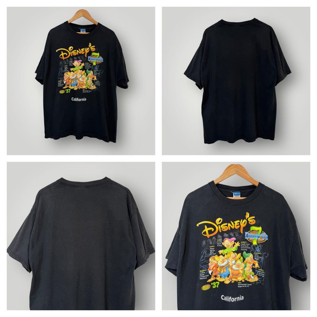 00s Disney ヴィンテージ七人のこびと TシャツXL藤ヶ谷太輔着用モデル