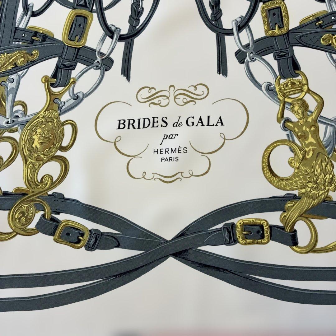 HERMES エルメス カレ90 BRIDES de GALA シルクスカーフ