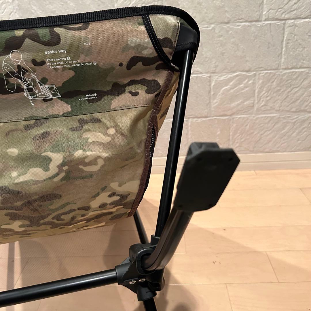【極美品】 Helinox ビーチチェア　カモ　廃盤品