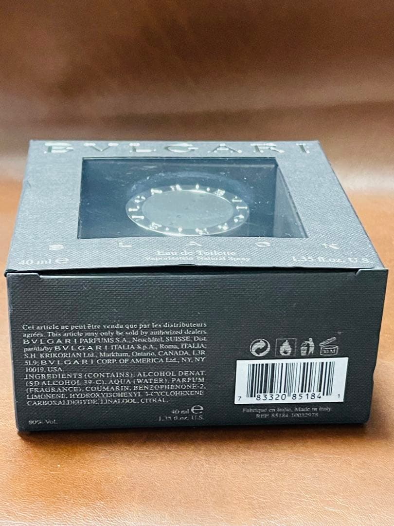 未使用 BVLGARI ブルガリ ブラック オードトワレ 40ml 廃盤香水
