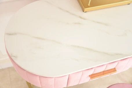 プリンセス家具｜プチロココ プリンセスドレッサー（スツール付き）